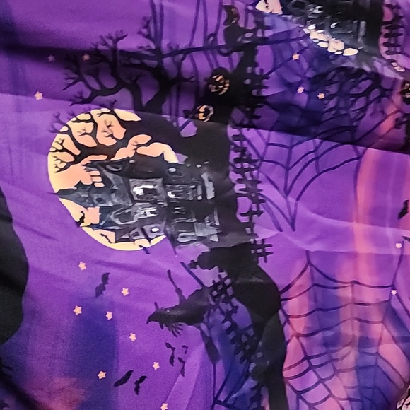 Unique Vintage Haunted House Halloween Dress - Picture 2 of 6